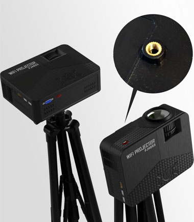 エアリア ワイヤレスLEDプロジェクター3 ワイヤレス接続 ミニ