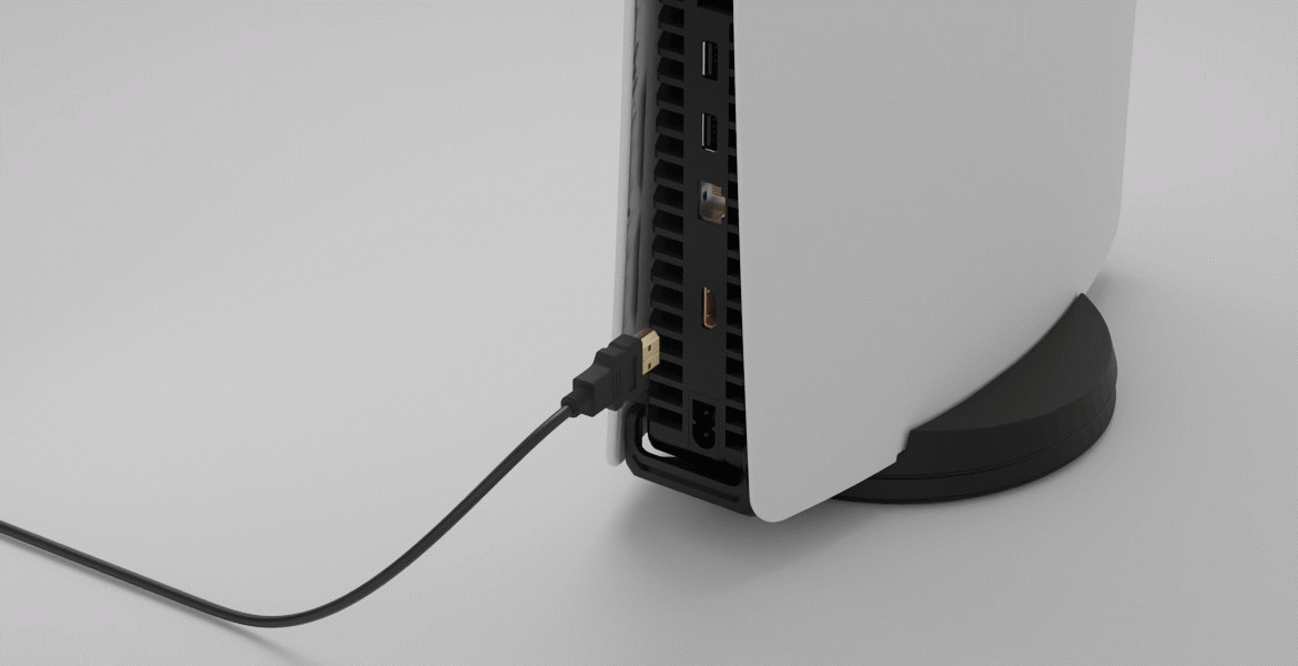 狭い場所でもスッキリ接続