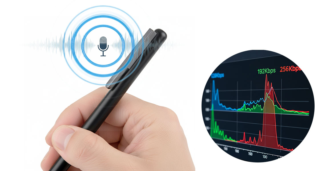 業界最高レベルの高音質録音