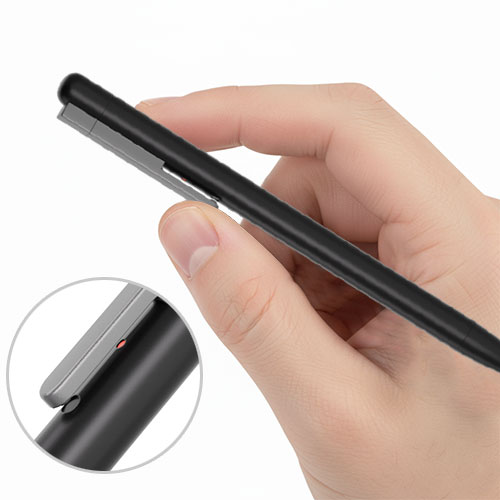 ペンクリップが録音ボタン