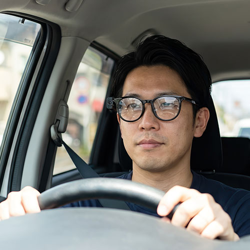 運転中も目線で記録