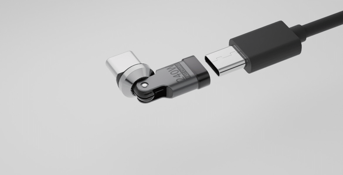 スイング180度・回転360度の540度自由回転