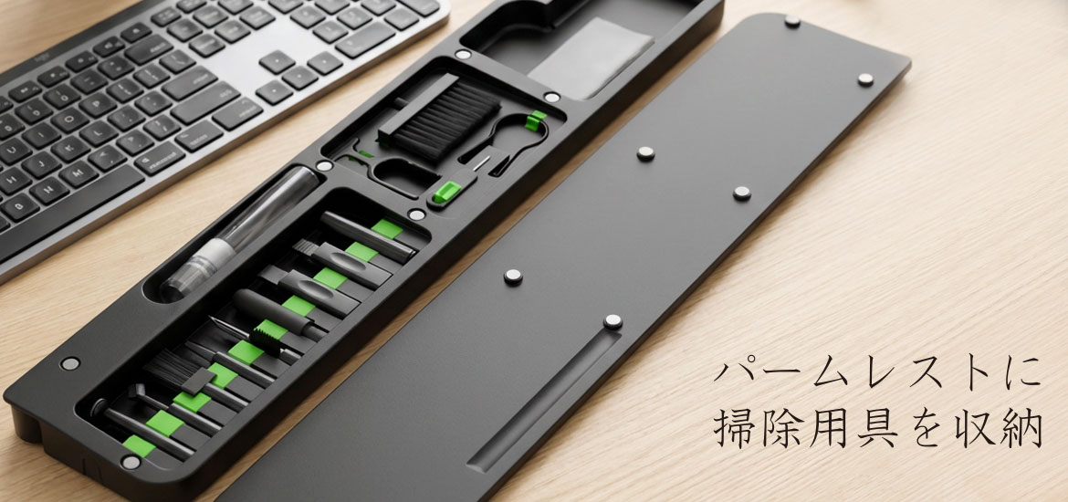 15種類の専用ツール搭載