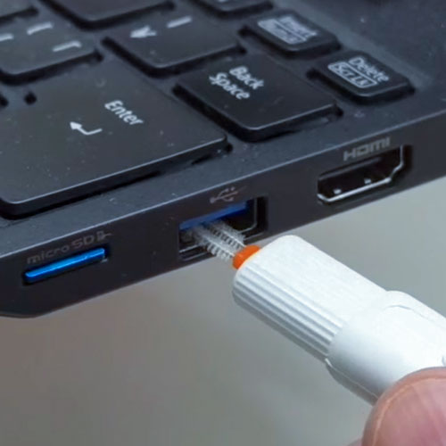 端子クリーニング専用設計