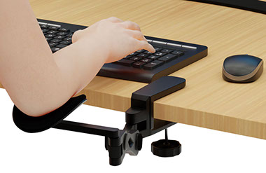 アームレスト エアリア AREA CA-550 2セット CA-550BKオフィス向きの公式ページ