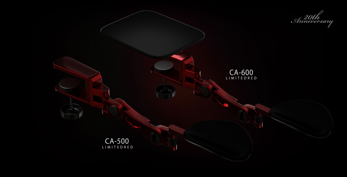 CA-500RD/CA-600RD限定色の公式ページ