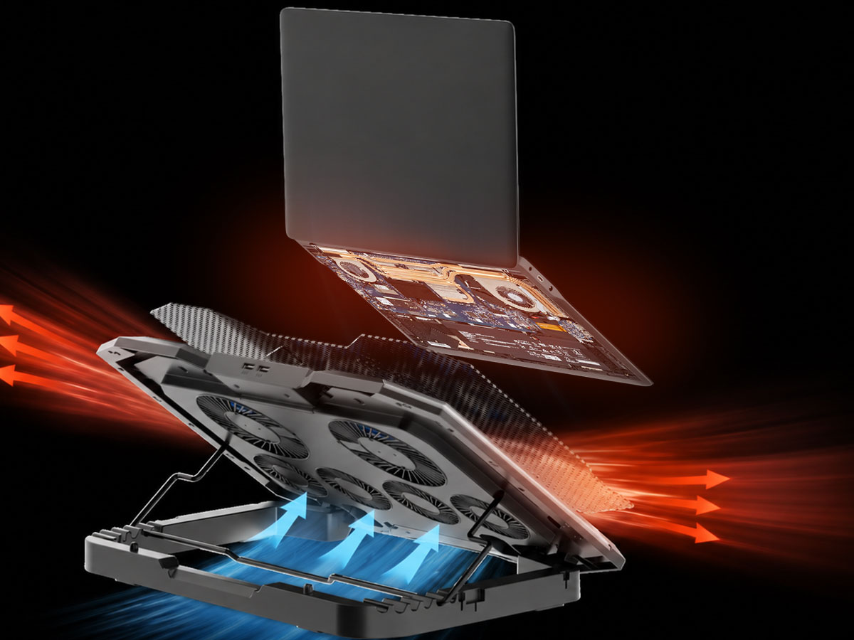 風の流れでPCを冷やす