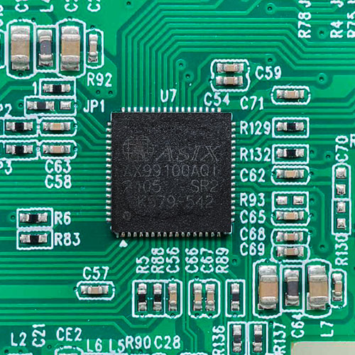 ASIX99100Aコントローラー搭載