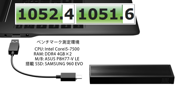 予約販売】本 Archgon Thunderbolt 3 1TB 外付け M.2 NVMe PCIe Gen3×4