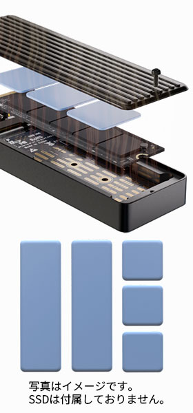 高耐久金属ボディで優れた放熱性