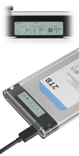 S.M.A.R.T情報をリアルタイム表示