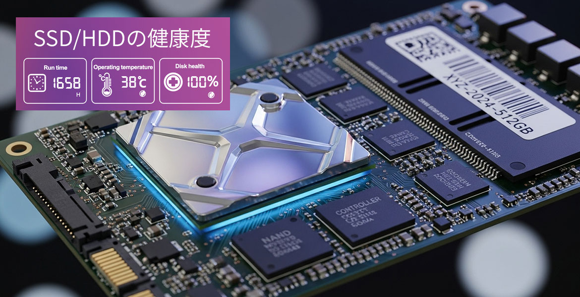 S.M.A.R.T情報をリアルタイム表示