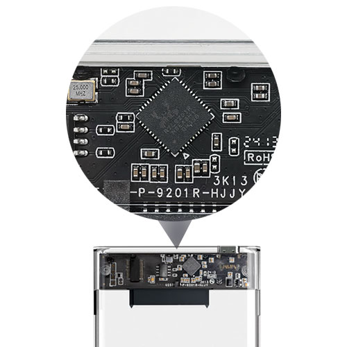 REALTEK製高性能コントローラー搭載