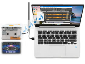 アナログ音源を簡単デジタル化