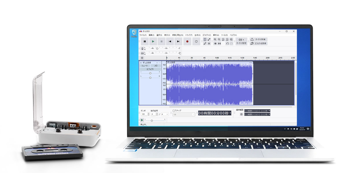 Audacity対応で本格編集