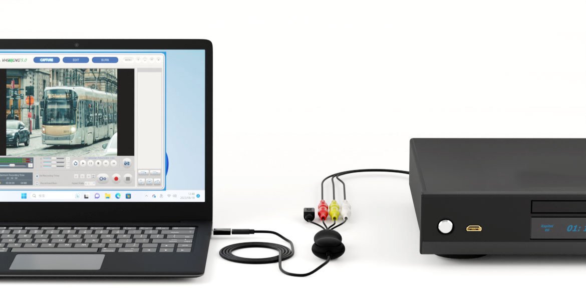 ビデオテープをデジタル化して永久保存