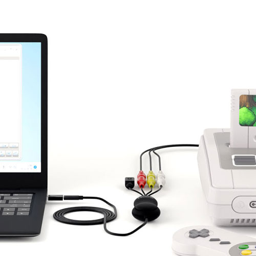 レトロゲーム機の映像も録画可能